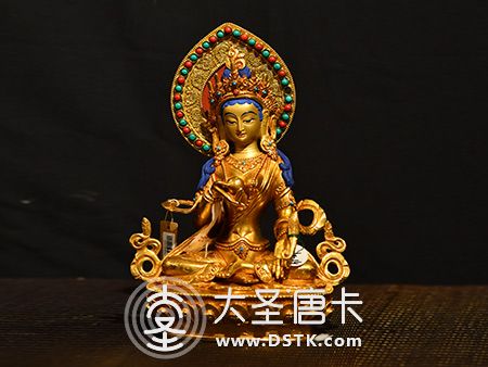 地藏王菩萨23cm背光
