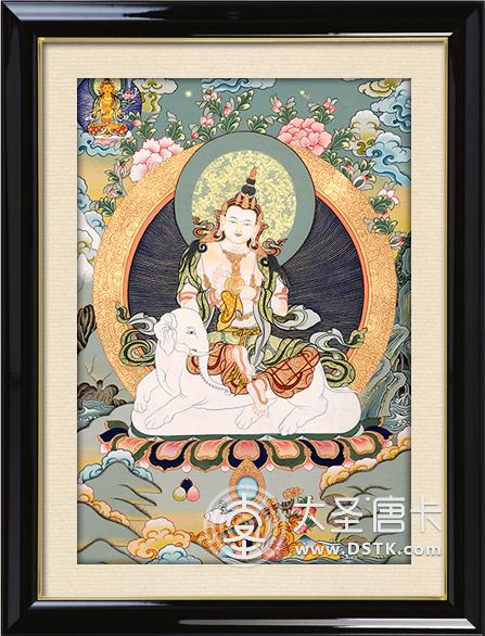 普贤菩萨彩唐
