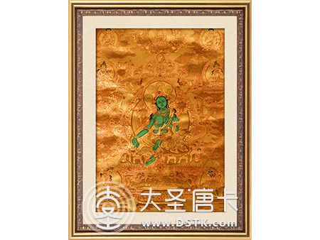 绿渡母金唐100x70cm