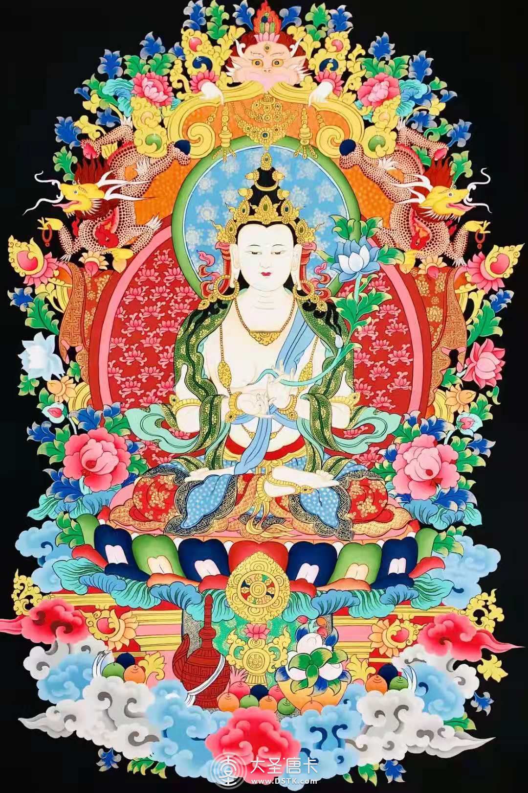 大势至菩萨80×60cm