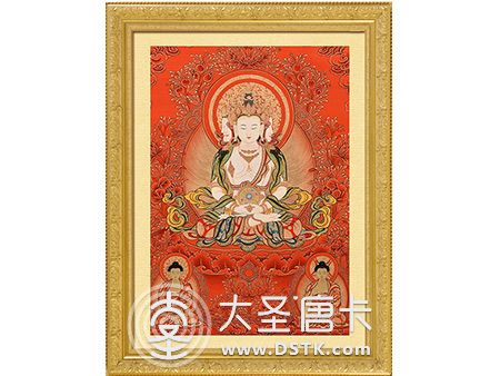 红唐大日如来60x80cm
