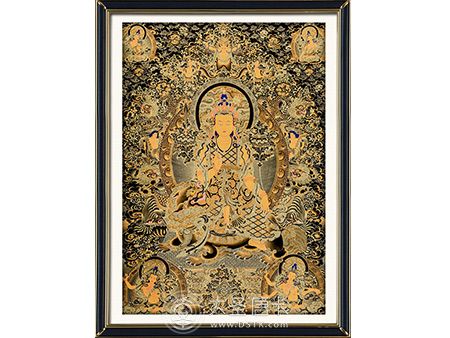 尖措大师五部文殊100-70cm