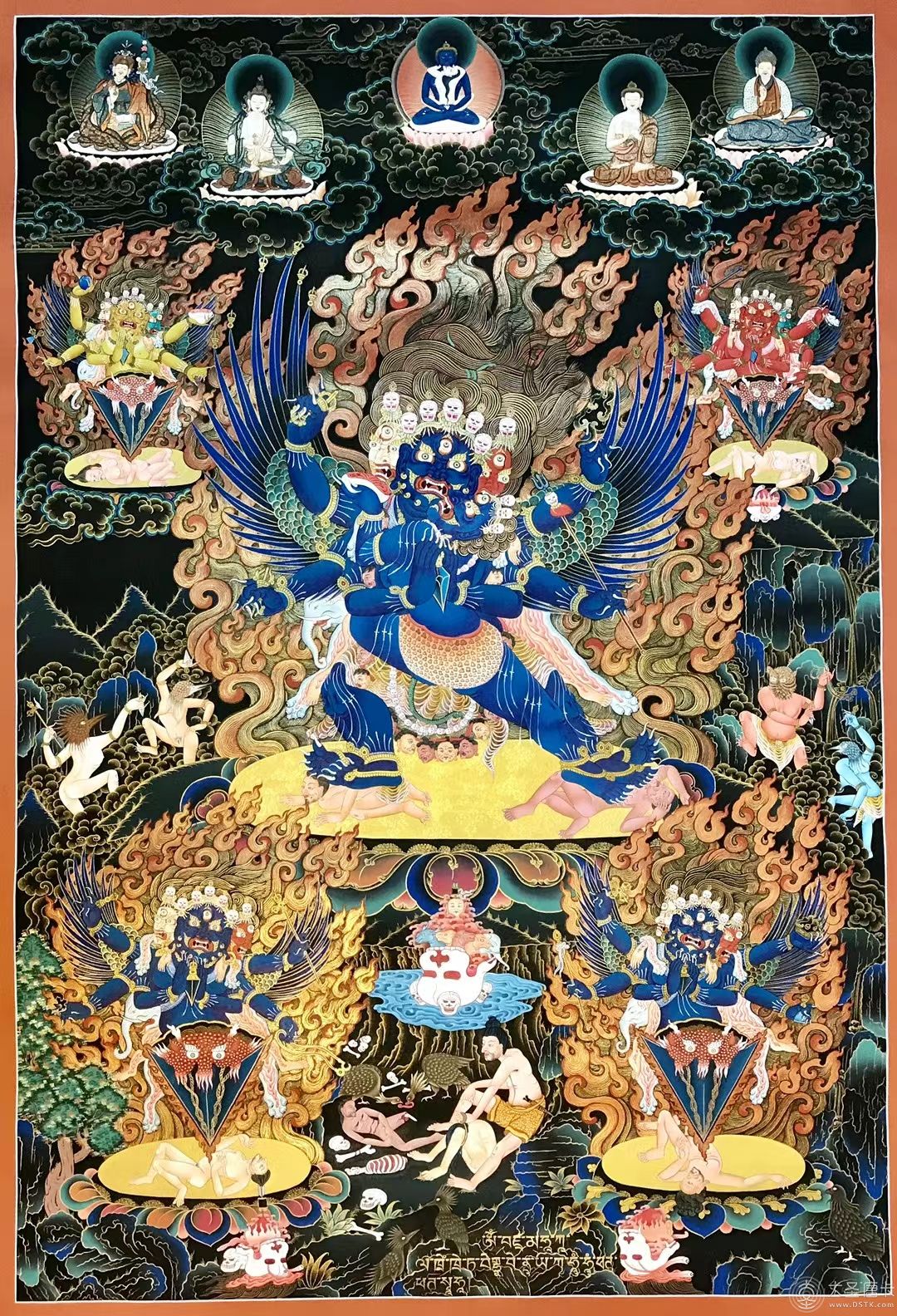 普巴金刚  100/70 24k金
