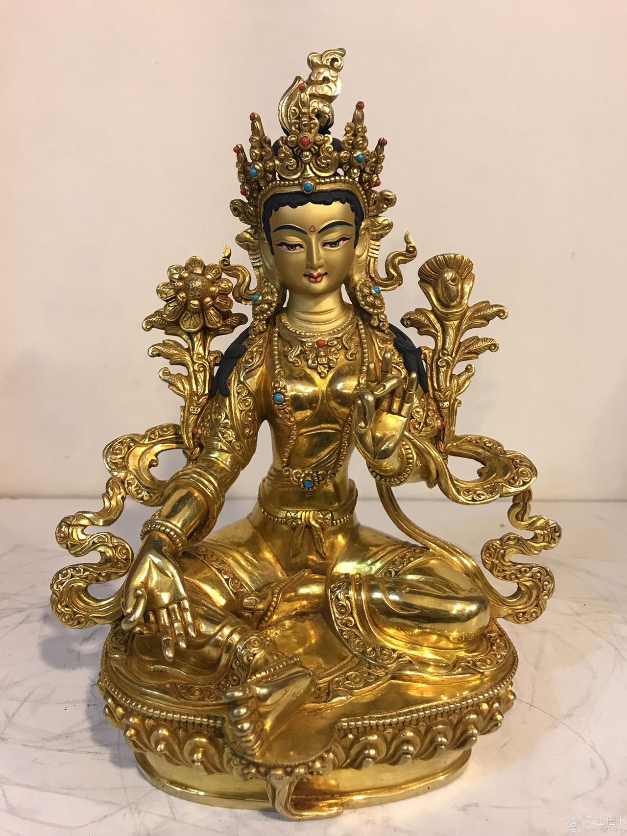 绿度母23cm