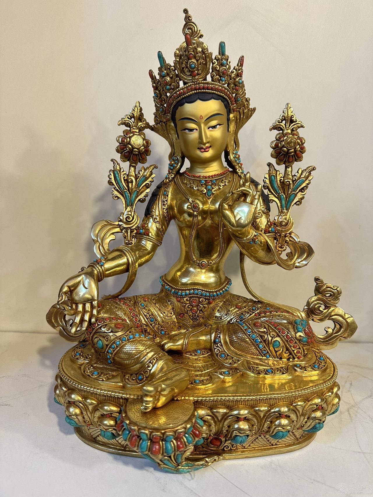 绿度母35cm