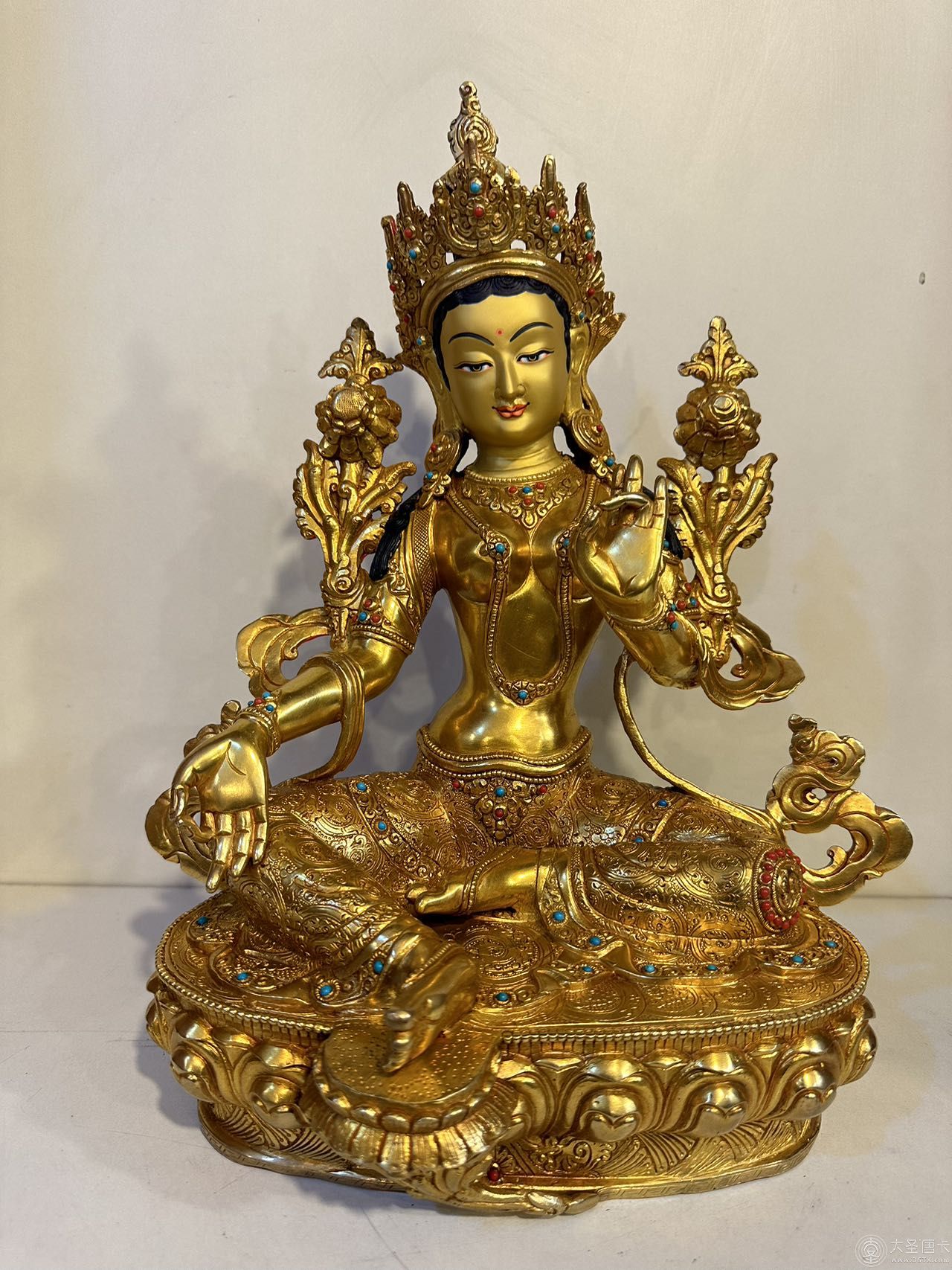 绿度母34cm