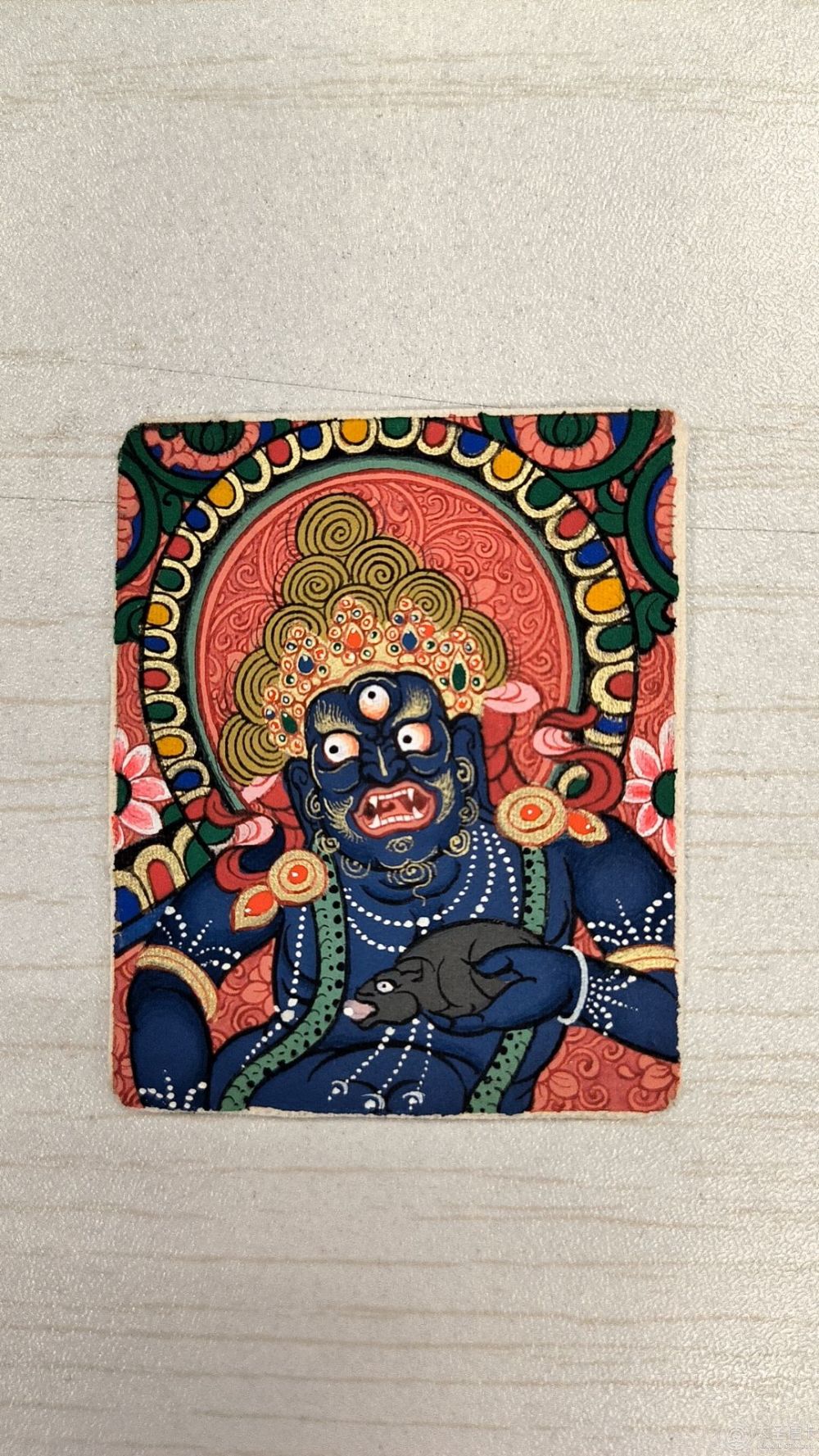 黑财神半身嘎乌
