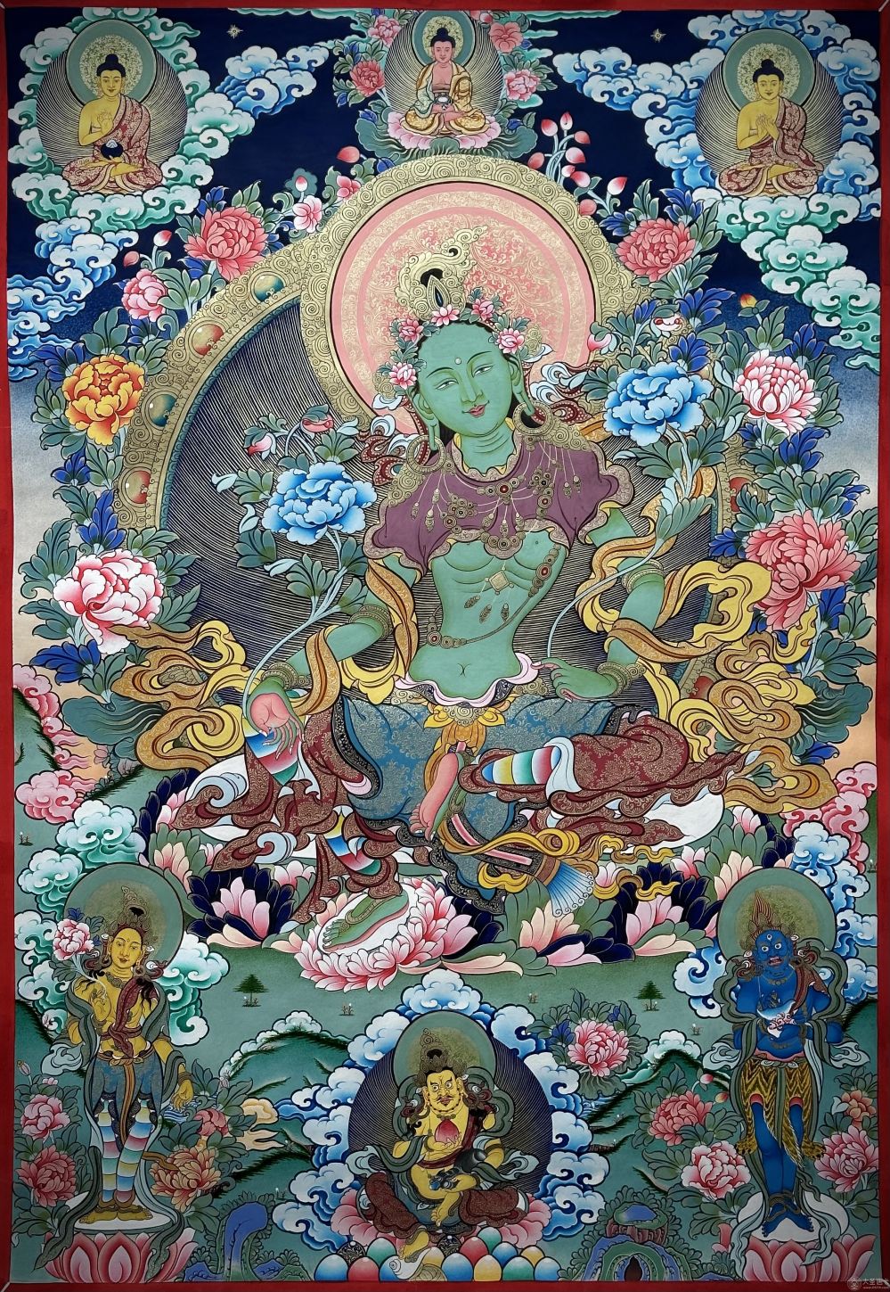 绿度母