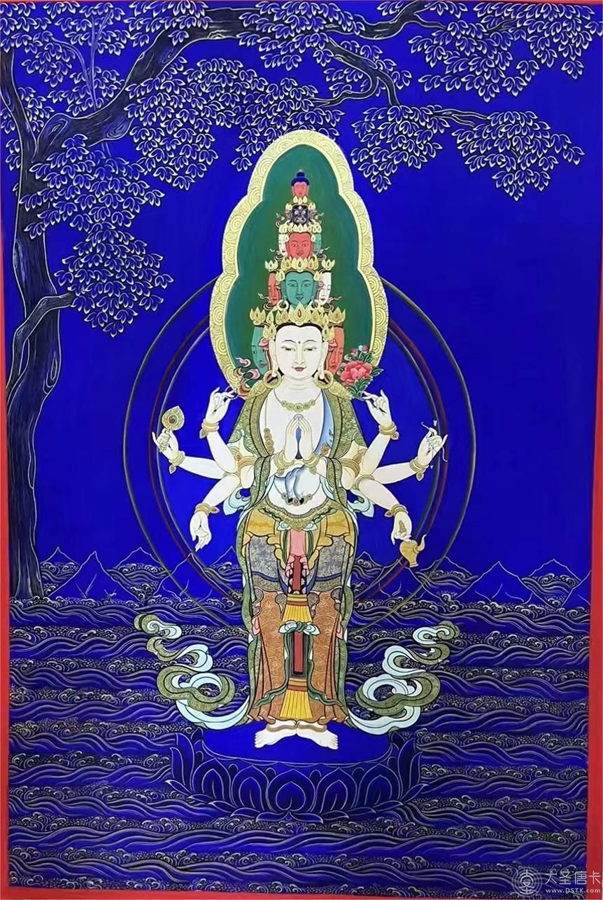八臂十一面观音