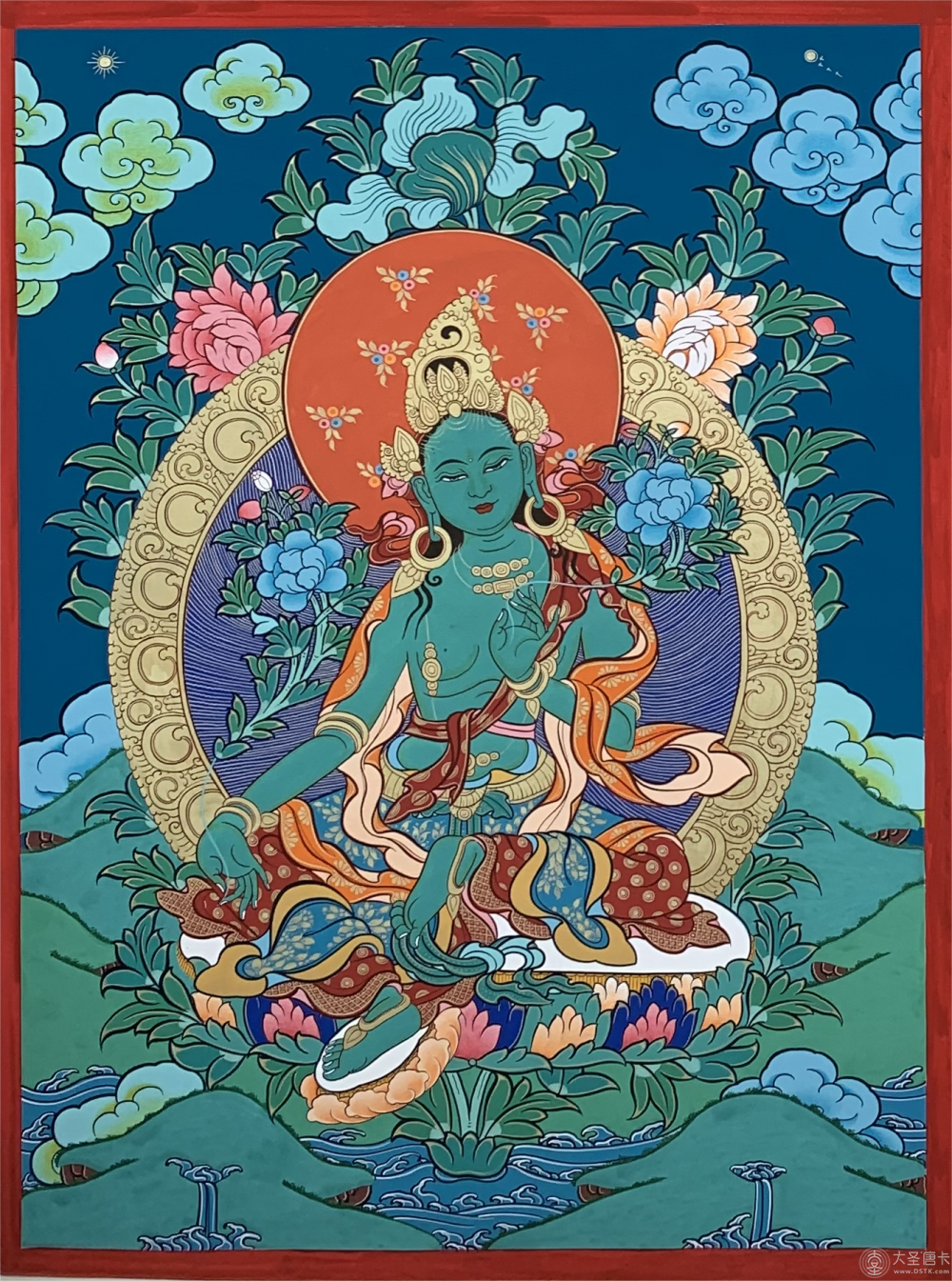 绿度母